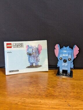 LEGO BrickHeadz Disney Stitch 40674 Built with Instructions